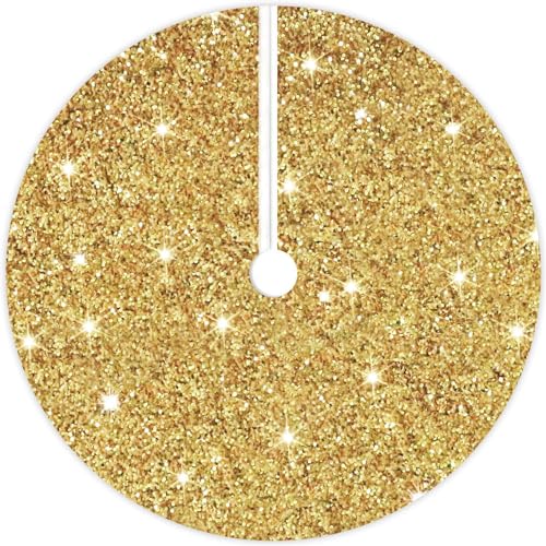 OMKSIH Gold Tree Skirt 46 Inches Shiny Sequin Tree Skirt Velvet Tree Skirt Sparkly Metal Christmas Tree Collar Glitter Tree Skirt Rug Gold Skirt for Christmas Tree Metallic Tree Skirt Xmas Ornaments OMKSIH Gold Tree Skirt 46 Inches Shiny Sequin Tree Skirt Velvet Tree Skirt Sparkly Metal Christmas Tree Collar Glitter Tree Skirt Rug Gold Skirt for Christmas Tree Metallic Tree Skirt Xmas Ornaments von OMKSIH