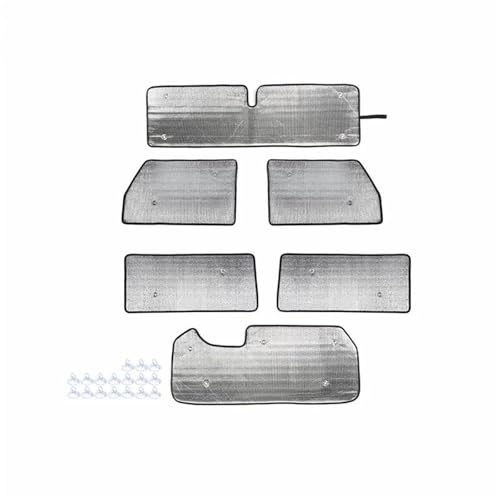 OMNHGD Auto Fenster Windschutzscheibe Sonnenschirm Visier Zubehör Für Jeep Für Wrangler JK 2007 2008 2009 2010-2017 Innenteile(2 Doors) von OMNHGD