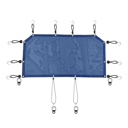 OMNHGD Auto-Frontdach-Sonnenschutzabdeckung Anti-Sonnenschutz Isoliertes Mesh-Netz Für Ford Für Bronco 2021 2022-2025 Innenteile(Blu) von OMNHGD