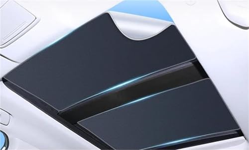 OMNHGD Dachsonnenschutz Für Volvo XC40 2018–2021 2022 2023 Auto Adsorptions Schiebedach Sonnenschutz Dachfenster Rollo Schattierungsaufkleber Innenteile(Black 2pcs) von OMNHGD
