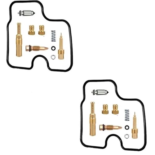 OMNHGD Motorrad Vergaser Reparatursatz Dichtung Vergaser Umbausatz 2 Sätze Für Shadow VT 125 VT125C 125cc VT125(Set B) von OMNHGD