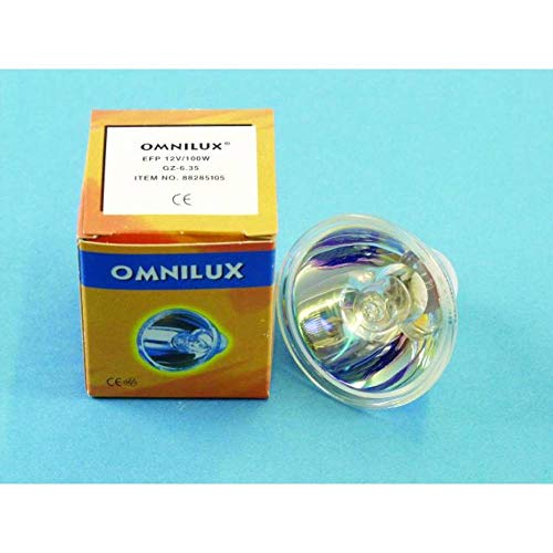 Omnilux EFP Halogen Lichteffekt Leuchtmittel 12V GZ6.35 100W Weiß von OMNILUX
