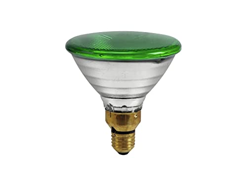 OMNILUX PAR-38 230V/80W E-27 FL grün | PAR-38 Lampe von Omnilux