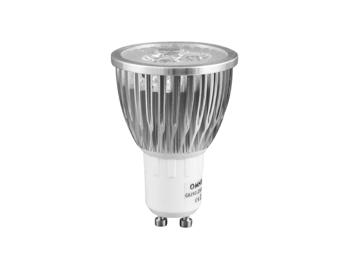 OMNILUX Spezialleuchtmittel OMNILUX GU-10 230V 3x2W LED 6500K 30° KR, GU10, Weiß von OMNILUX