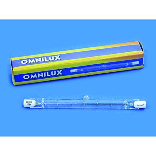 Omnilux Stabbrenner Halogen Lichteffekt Leuchtmittel 230V R7s 800W Weiß von OMNILUX