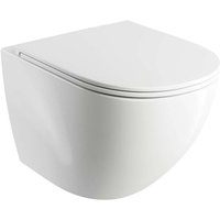 OMNIRES Ottawa - Wand-WC mit SoftClose-Sitz, Rimless, weiß OTTAWAMWBP OMNIRES Ottawa - Wand-WC mit SoftClose-Sitz, Rimless, weiß OTTAWAMWBP von OMNIRES