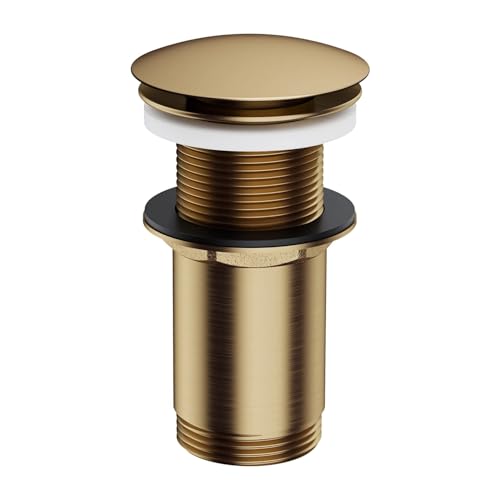 Omnires A716BR, Klick-Klack-Stöpsel für Waschbecken ohne Überlauf KLIK-KLAK, Antique bronze Omnires A716BR, Klick-Klack-Stöpsel für Waschbecken ohne Überlauf KLIK-KLAK, Antique bronze von OMNIRES