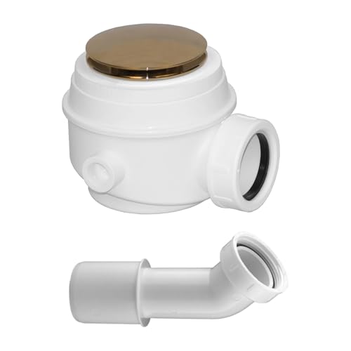 Omnires WB01XGL SYFON Badewanne und Duschsiphon, Gold von OMNIRES