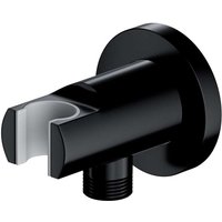 Wandanschlussbogen mit Halterung, schwarz 8873BL - Omnires Wandanschlussbogen mit Halterung, schwarz 8873BL - Omnires von OMNIRES