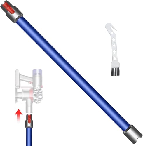 Vakuum-Verlängerungsrohr für Dyson V7 V8 V10 V11 V15 Stick Staubsauger, Schnellspannstab Ersatzteil 74 cm - Blau Vakuum-Verlängerungsrohr für Dyson V7 V8 V10 V11 V15 Stick Staubsauger, Schnellspannstab Ersatzteil 74 cm - Blau von OMYOPY
