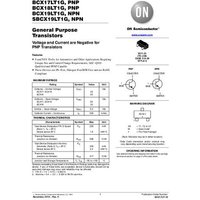 ON Semiconductor Transistor (BJT) - diskret BCX17LT1G SOT-23 PNP Tape on Full reel von ON Semiconductor