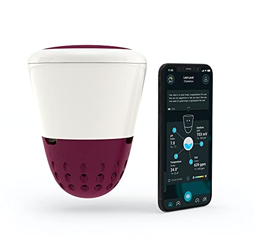 Ondilo – ICO Spa Salz – intelligenter Wasseranalysator für Whirlpools – verbunden mit Ihrem Smartphone – gegen Wasserschwankungen – für alle Salzspas (Elektrolyser) von ondilo