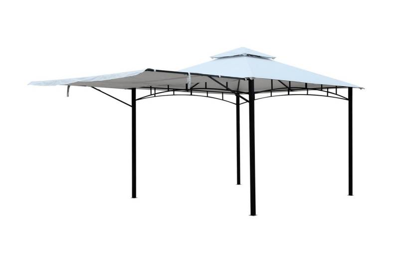 ONDIS24 Grillpavillon Gartenpavillion Grand Valley aus Metall, Maße ca. 3,3 x 3,3 x 2,83m von ONDIS24