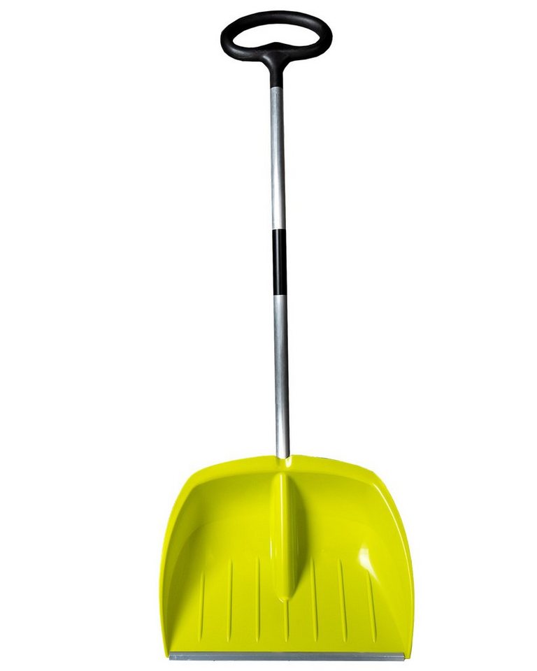 ONDIS24 Schneeschieber Schneeschaufel Shovel Elipse Alutube Ergo Eco - Lime Schneeschippe, 47,00 cm Arbeitsbreite, thermogeprüft bis -25°C, rückendschonend und leise von ONDIS24