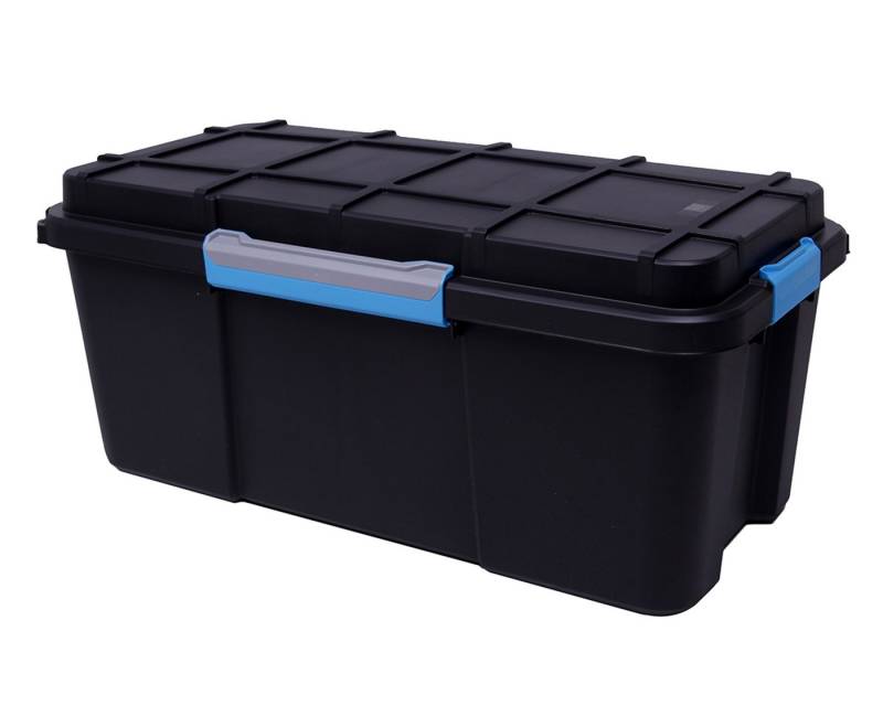 ONDIS24 Stapelbox Multifunktionsbox Scuba L mit wasserdichter Deckeldichtung, 80l, Stapelbox Werkzeugkiste Transportbox von ONDIS24