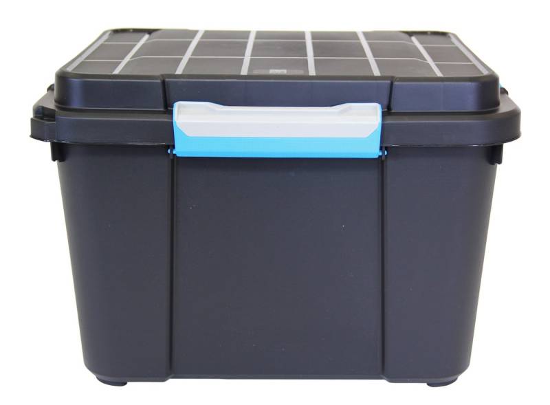 ONDIS24 Stapelbox Ondis24 Multifunktionsbox Stapelbox Werkzeugkiste Transportbox Scuba M, mit blau/grauen Griffen, stabil und spritzwassergeschützt, 43 Liter ONDIS24 Stapelbox Ondis24 Multifunktionsbox Stapelbox Werkzeugkiste Transportbox Scuba M, mit blau/grauen Griffen, stabil und spritzwassergeschützt, 43 Liter von ONDIS24