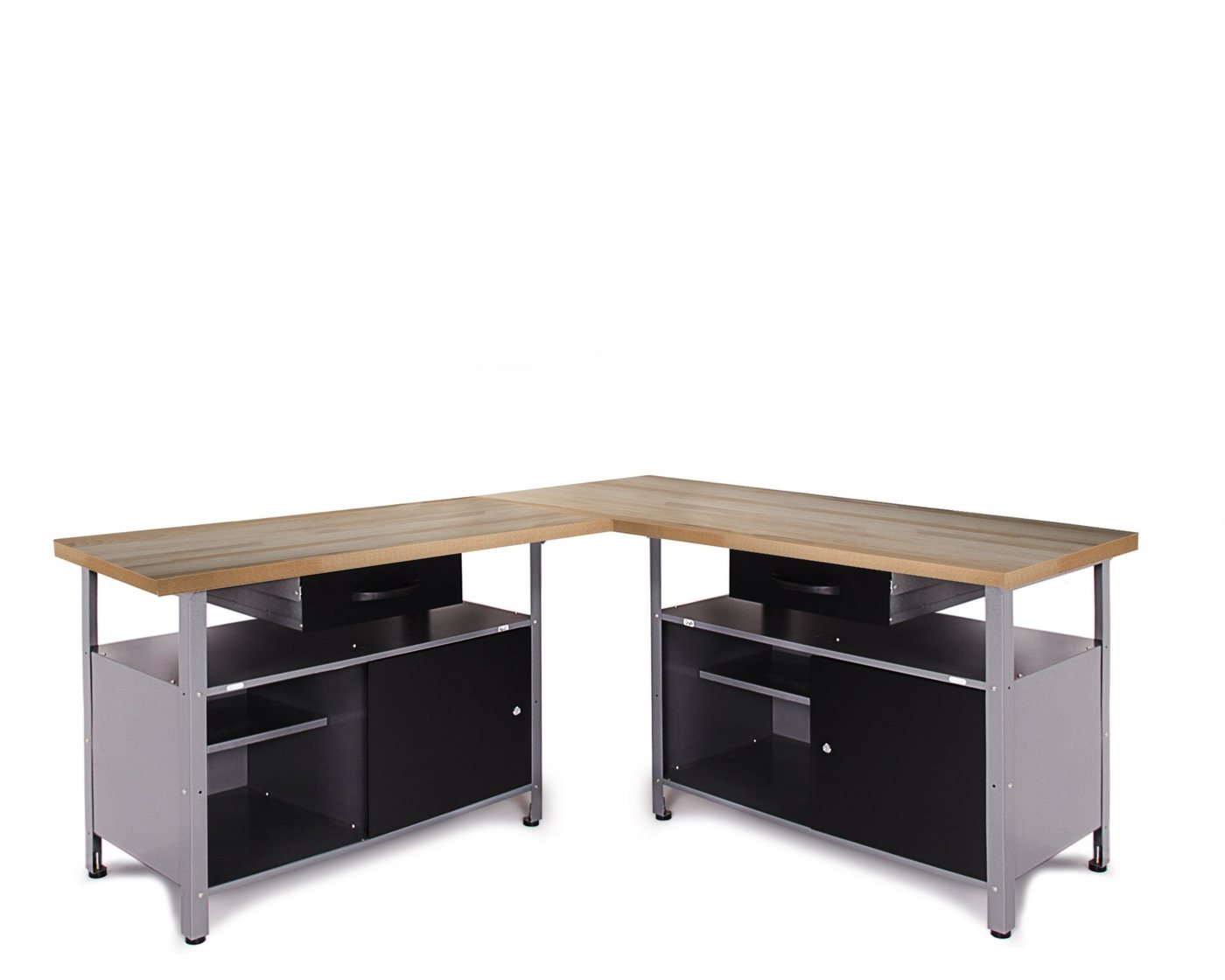 ONDIS24 Werkstatt-Set Ecklösung Simple One Werkbank, höhenverstellbar, abschließbar ONDIS24 Werkstatt-Set Ecklösung Simple One Werkbank, höhenverstellbar, abschließbar von ONDIS24