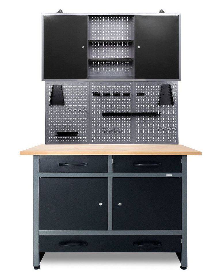 ONDIS24 Werkstatt-Set Werner Plus 120 cm, 3-teilig Werkbank Werzeugschrank Arbeitshöhe 95 cm ONDIS24 Werkstatt-Set Werner Plus 120 cm, 3-teilig Werkbank Werzeugschrank Arbeitshöhe 95 cm von ONDIS24