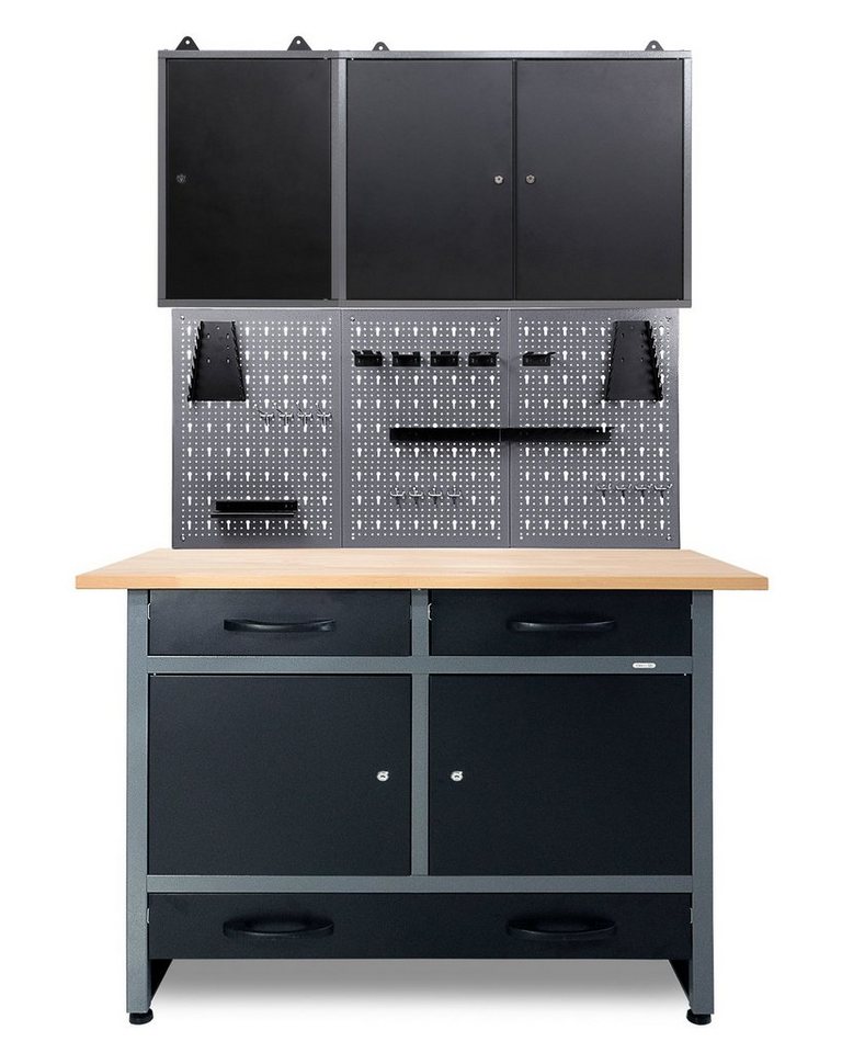 ONDIS24 Werkstatt-Set Werner Plus 120 cm, 3-teilig Werkbank Werzeugschrank Arbeitshöhe 95 cm ONDIS24 Werkstatt-Set Werner Plus 120 cm, 3-teilig Werkbank Werzeugschrank Arbeitshöhe 95 cm von ONDIS24