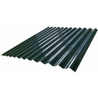 Haved -Platten in Glasfaser 120x210 cm rot oder grün für externe Abdeckungen Ondulins - green von ONDULINE