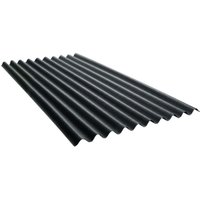 Bitumenwellplatte Ondalux 200 x 95 cm 2,6 mm schwarz Dachplatte - Onduline von ONDULINE