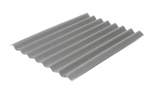 Onduline Easyline Dachplatte, Wandplatte 1000x760mm intensiv GRAU von ONDULINE