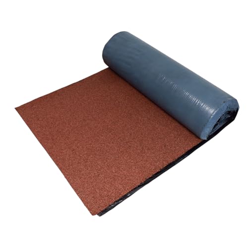 Onduline – KSK Gartenhausbahn Dachpappe kalt selbstklebend rot 5x0,5m Rolle – Bitumenbahn-Dachfolie für Gartenhaus, Carport & Garage – Dachbahn für Dachabdichtung UV-sicher, reißfest & wasserdicht von ONDULINE