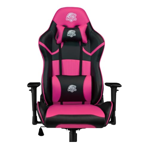 ONE GAMING Chair Pro Pink - Ergonomischer Gamingstuhl - Verstellbare Armlehne & Höhe - Inkl. Kissen - Maximalbelastung 130 Kg - Chefsessel - Bürostuhl - Schreibtischstuhl ONE GAMING Chair Pro Pink - Ergonomischer Gamingstuhl - Verstellbare Armlehne & Höhe - Inkl. Kissen - Maximalbelastung 130 Kg - Chefsessel - Bürostuhl - Schreibtischstuhl von ONE GAMING
