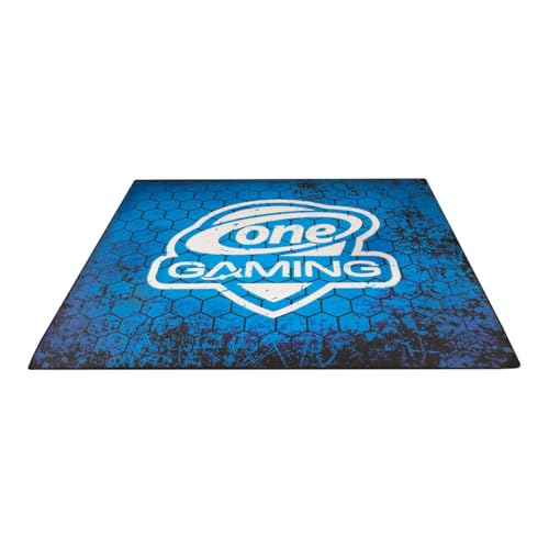 ONE GAMING FLOORMAT BLAU Bodenmatte - Spritzwassergeschützt - rutschfest von ONE GAMING