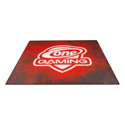 ONE GAMING FLOORMAT ROT Bodenmatte - Spritzwassergeschützt - rutschfest von ONE GAMING