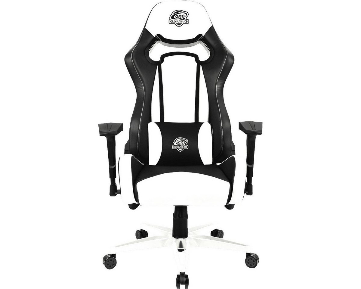 ONE GAMING Gaming Chair Gaming Stuhl ONE GAMING Chair Ultra SNOW Full Leather von ONE GAMING