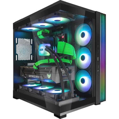 ONE GAMING High End PC Black Edition AN150 - RTX 5080 - AMD Ryzen 7 9800X3D - 2 TB NVMe - 32GB RAM - Ohne Betriebssystem von ONE GAMING