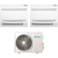 Dual-Split-Klimagerät OneClima Konsole 12+12 mit MLT21x3/Y24 R-32 Wi-Fi optional, mit Fernbedienung serienmäßig Dual-Split-Klimagerät OneClima Konsole 12+12 mit MLT21x3/Y24 R-32 Wi-Fi optional, mit Fernbedienung serienmäßig von ONECLIMA