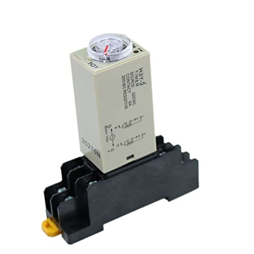 ONECM H3Y-2 36V Kleines Zeitrelais 0-10S ST6P elektronisches Relais Power on Zeitverzögerung (Größe : AC 24V) von ONECM