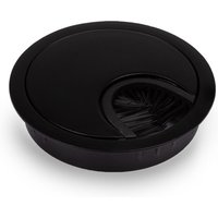 Kabeldurchführung 2er-Set 60 mm Metall Borstendichtung - Oneconcept von ONECONCEPT
