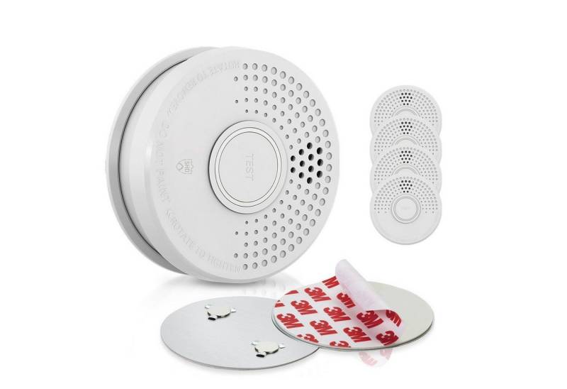 ONECONCEPT Rauchmelder DOF39 mit Magnetic Mount Magnethalterung Rauchmelder von ONECONCEPT