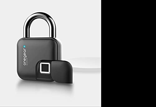 Intelligentes Vorhängeschloss zum Öffnen des Smartphones & Fingerabdruckerkennung von ONEGEARPRO
