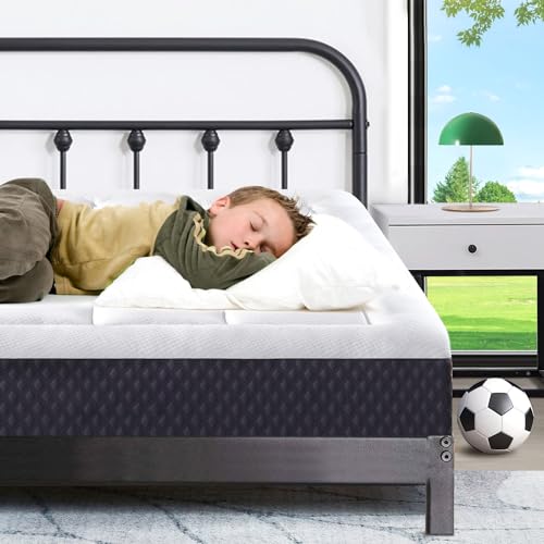 ONENICE 12,7 cm große Doppelmatratze in einer Box, extra lange, atmungsaktive Gel-Memory-Foam-Matratze mit Kopfkissen zur Druckentlastung, CertiPUR-US-zertifiziertes Bett in einer Box, glasfaserfrei ONENICE 12,7 cm große Doppelmatratze in einer Box, extra lange, atmungsaktive Gel-Memory-Foam-Matratze mit Kopfkissen zur Druckentlastung, CertiPUR-US-zertifiziertes Bett in einer Box, glasfaserfrei von ONENICE