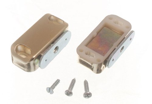 20 x Gold-Magnetschnäpper, sicherer Verschluss für Schränke und Schränke von ONESTOPDIY.COM