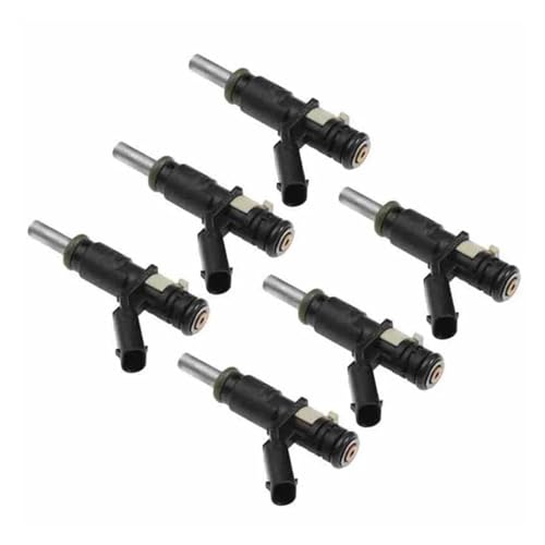 Auto Kraftstoffsprühdüse Für Benz C-CLASS C300 Für CLC Für CLK Für CLS E-CLASS G-CLASS GLK-CLASS 2720780249 A2720780249 Kraftstoff Injektor Düse Auto Benzin Einspritzdüse (Color : 6 pcs) von ONETREND