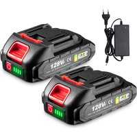 Onevan - 128 vf Batterie, LED-Display Lithium-Ionen-Batterie Ersatzbatterie für die Batterie Makita 18V b Series mit einer Batterieanzeige von ONEVAN