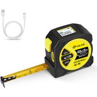 Onevan - 3 in1 50M Digitales Laser Entfernungsmessgerät Linienlaser Messgerät Maßband von ONEVAN