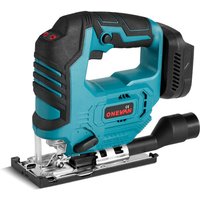 3500 rpm Akku-Stichsäge, 26 mm Stichsäge mit 5-Gang-Einstellung passend für Makita-Akku (ohne Batterie) von ONEVAN