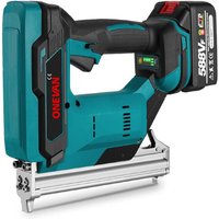 Onevan - Akku-Elektrotacker, U-förmige Nägel 422J Nagler – mit 2 Batterie Onevan - Akku-Elektrotacker, U-förmige Nägel 422J Nagler – mit 2 Batterie von ONEVAN