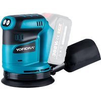 125 mm Exzenterschleifer 12000RPM 3-Gang-Einstellung für Makita 18V Akku - Ohne Akku und Ladegerät von ONEVAN