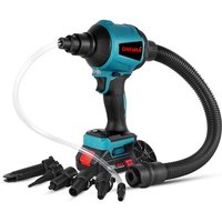 Onevan - Akku-Gebläse 1000W 40000RPM Cordless Staub Gebläse Inflator Vakuum Funktion 5 in 1 Multifunktions Wiederaufladbare Gebläse - 2Batterie von ONEVAN