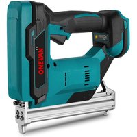 Elektrotacker Bürstenlose elektrische Nagelpistole 2Gears 422J Stapler Nailer Lithium Akku Elektrowerkzeug für Makita 18V Akku(ohne Batterie) von ONEVAN