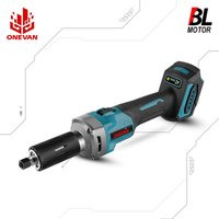 Onevan - 2000W 35000RPM Bürstenlosen Elektrischen Stabschleifer Drahtlose 4Gang Variable Dreh Werkzeug Schleifmaschine Für Makita 18v batterie von ONEVAN