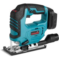 Onevan - 3500 rpm Akku-Stichsäge, 26 mm Stichsäge mit 5-Gang-Einstellung passend für Makita-Akku von ONEVAN