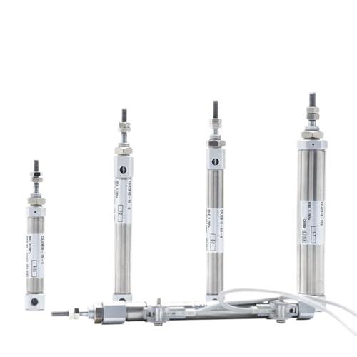 1 stücke CDJ2B10 CDJ2B16 Doppeltwirkend Pneumatischer Luftzylinder Mini Kleine CDJ2B Einzelstange 10mm 12mm 16mm Bohrung 20mm 25mm 30mm 150mm Hub(Stroke 200mm,Bore 10mm) von ONGCPQPEO